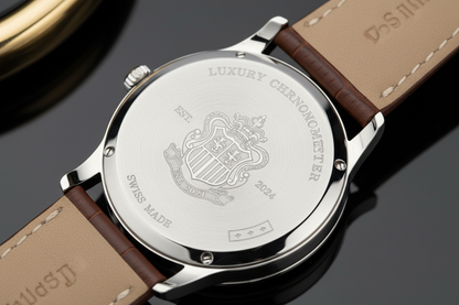 Arrière de la montre Classic Élégance avec bracelet